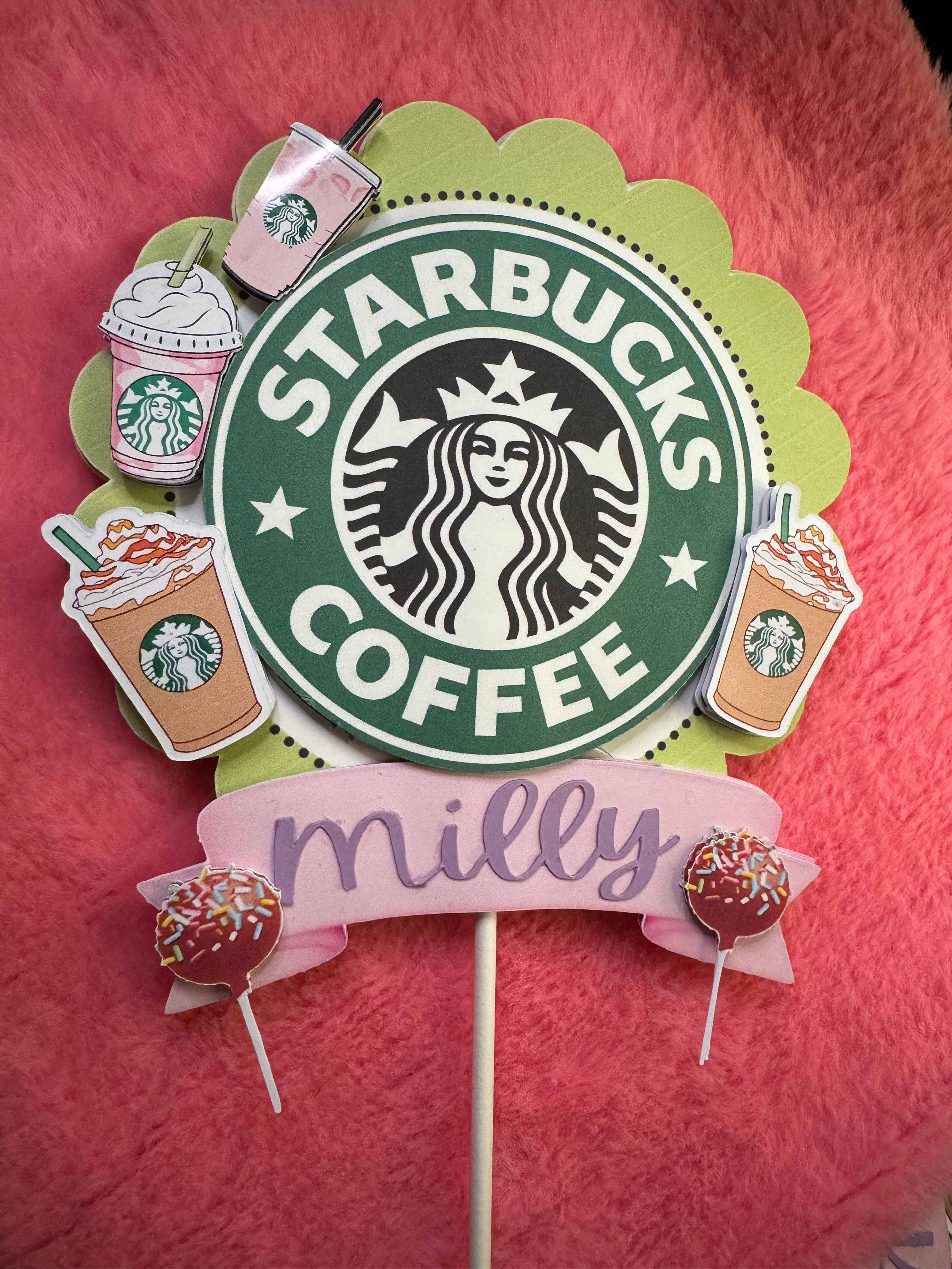Starbucks caketopper