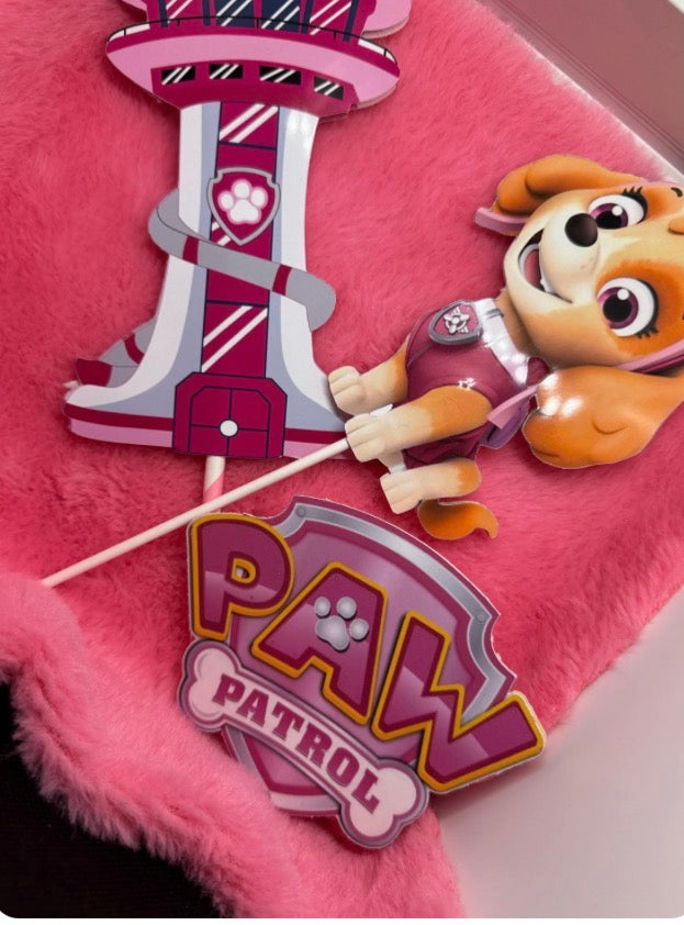 Skye paw patrol caketopper