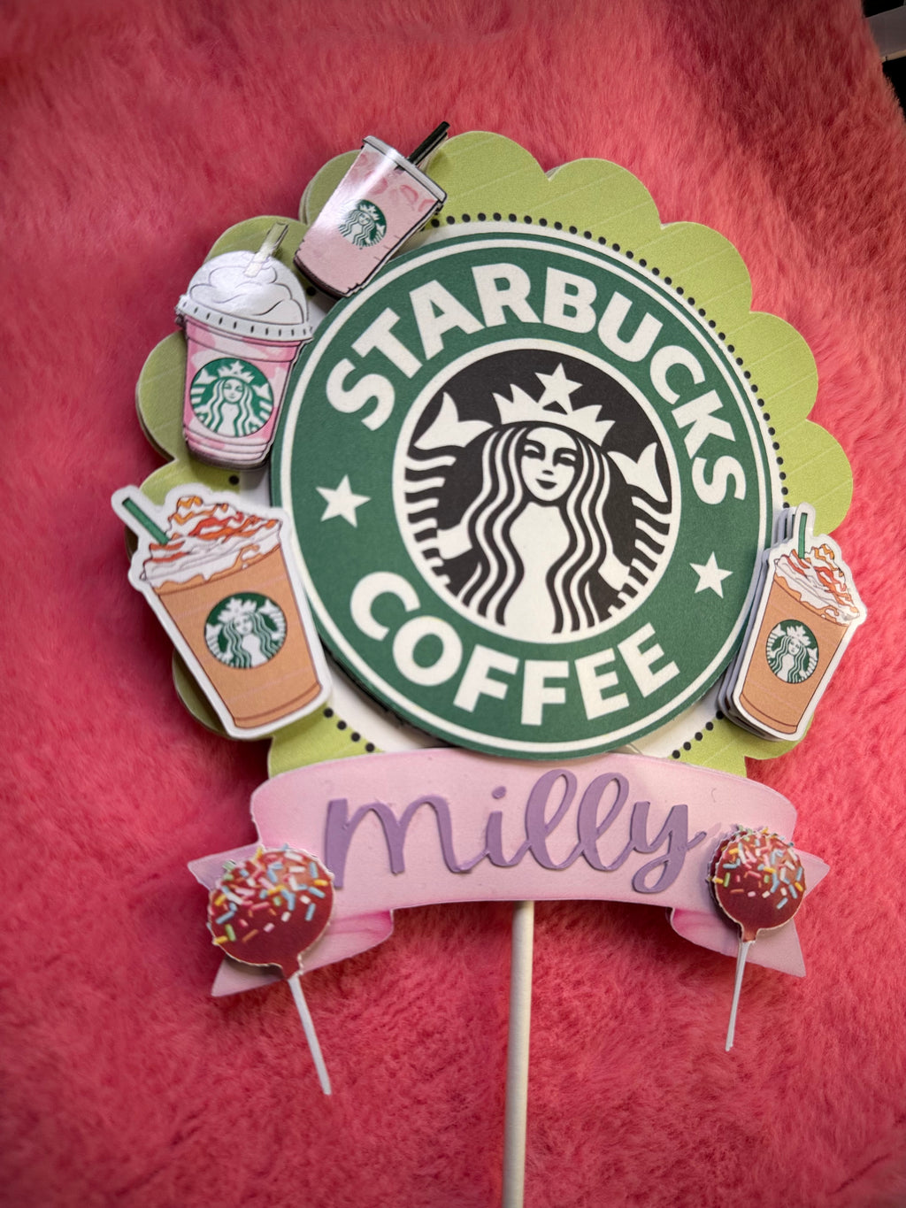 Starbucks caketopper