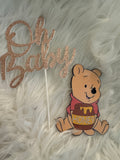 Oh baby caketopper Winnie the Pooh