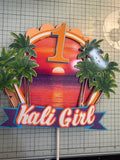 Sunset caketopper