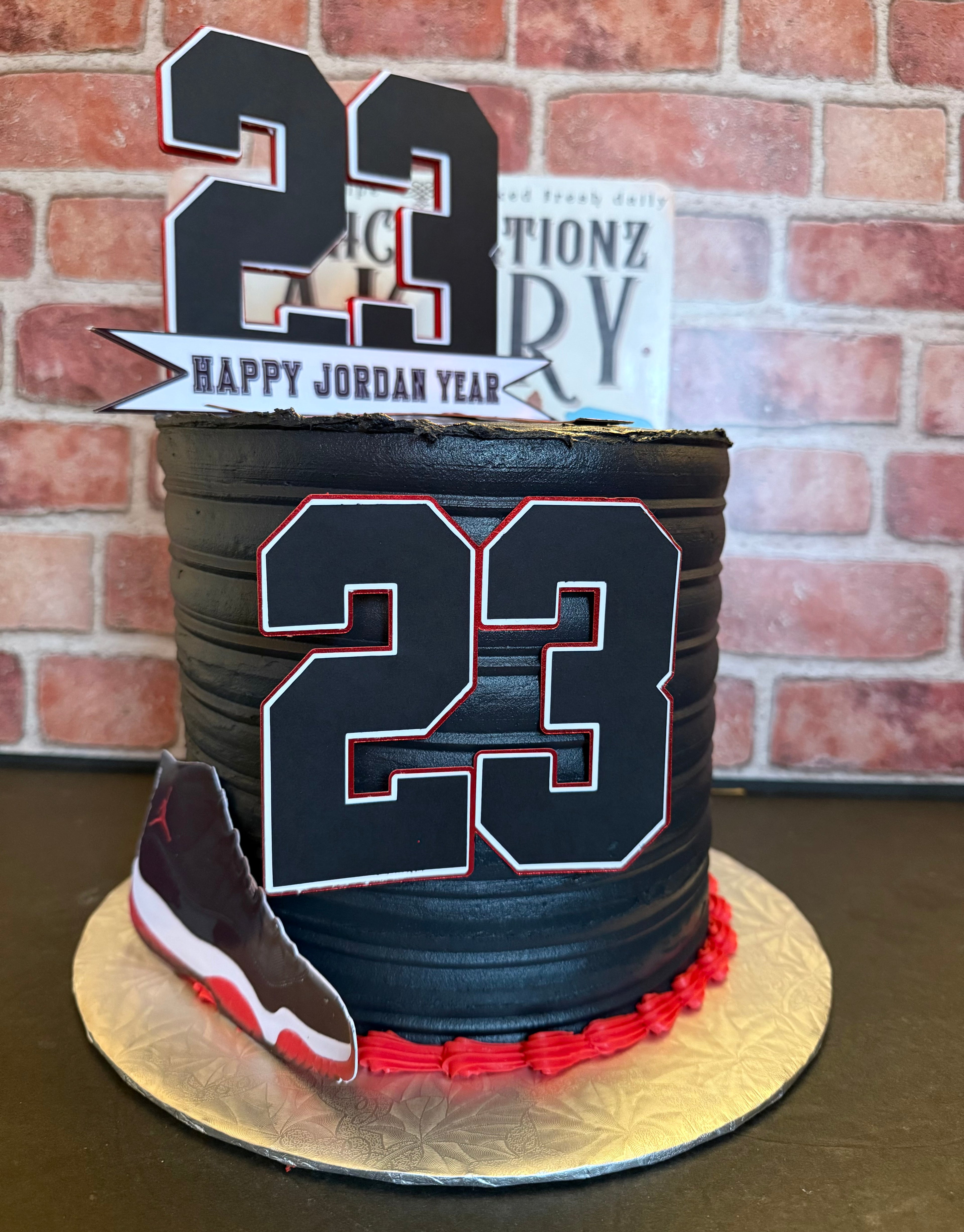 Jordan caketopper