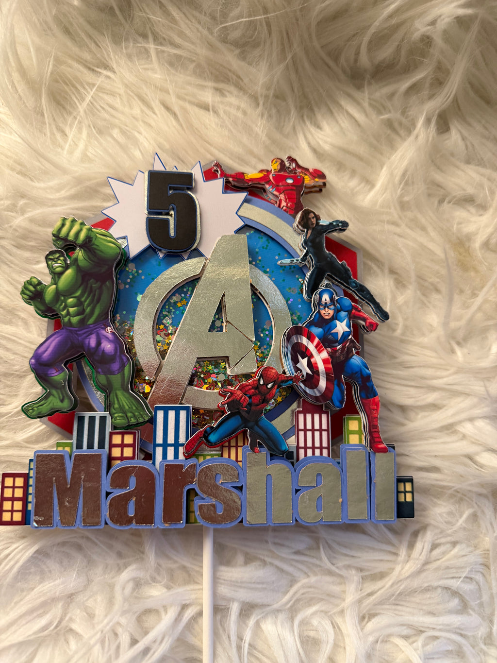 The avengers caketopper