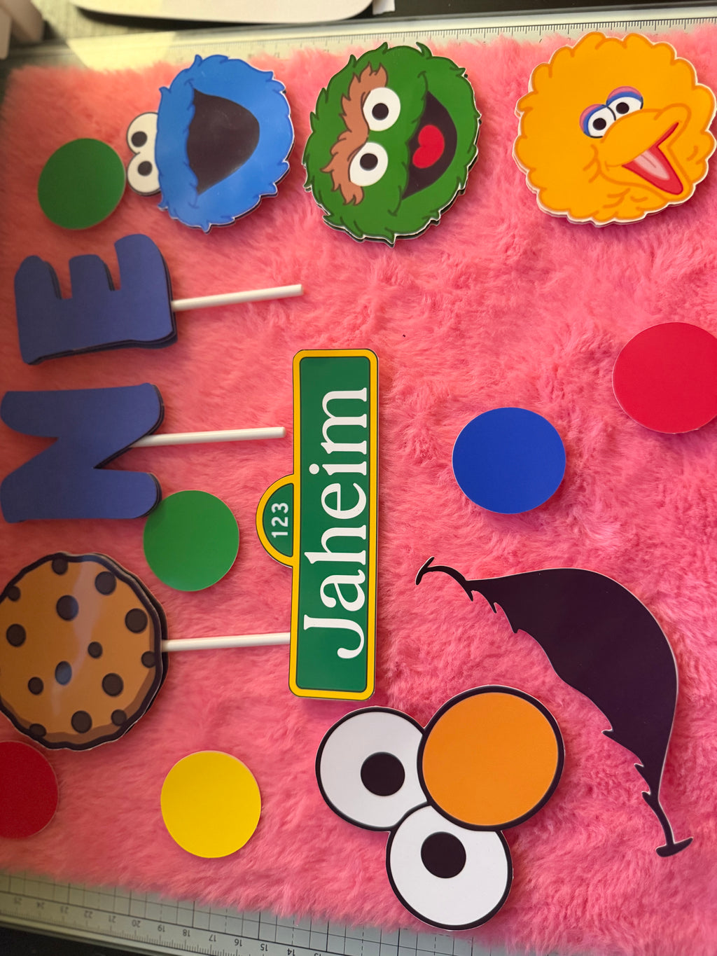 Elmo caketopper