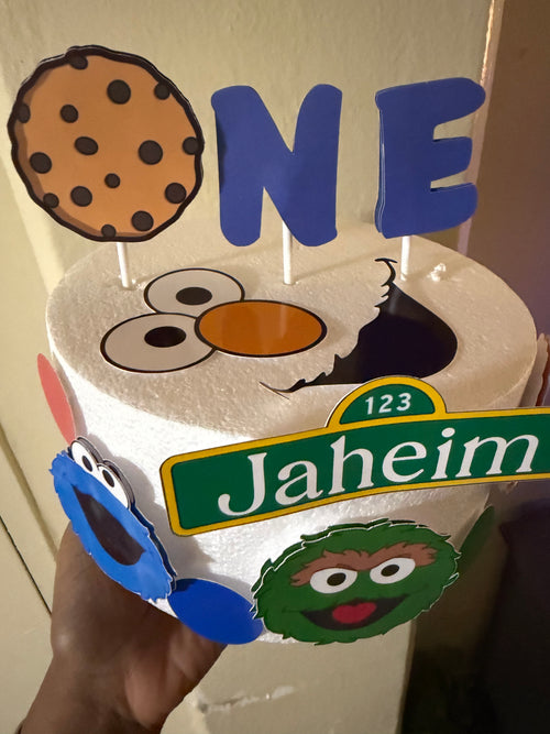 Elmo caketopper