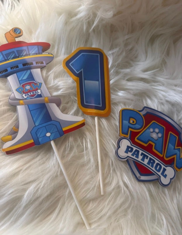 Paw patrol caketopper