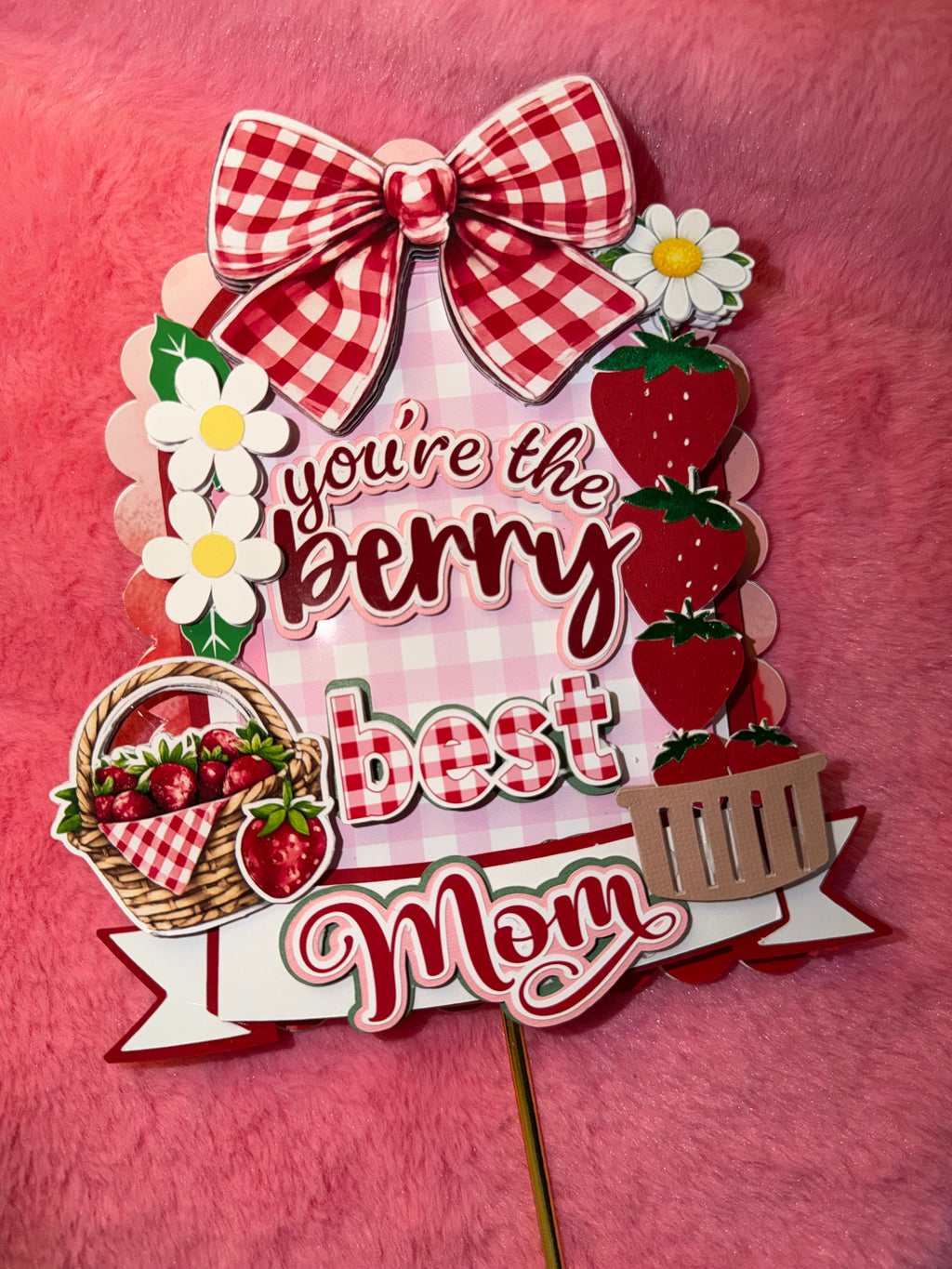 Berry caketopper