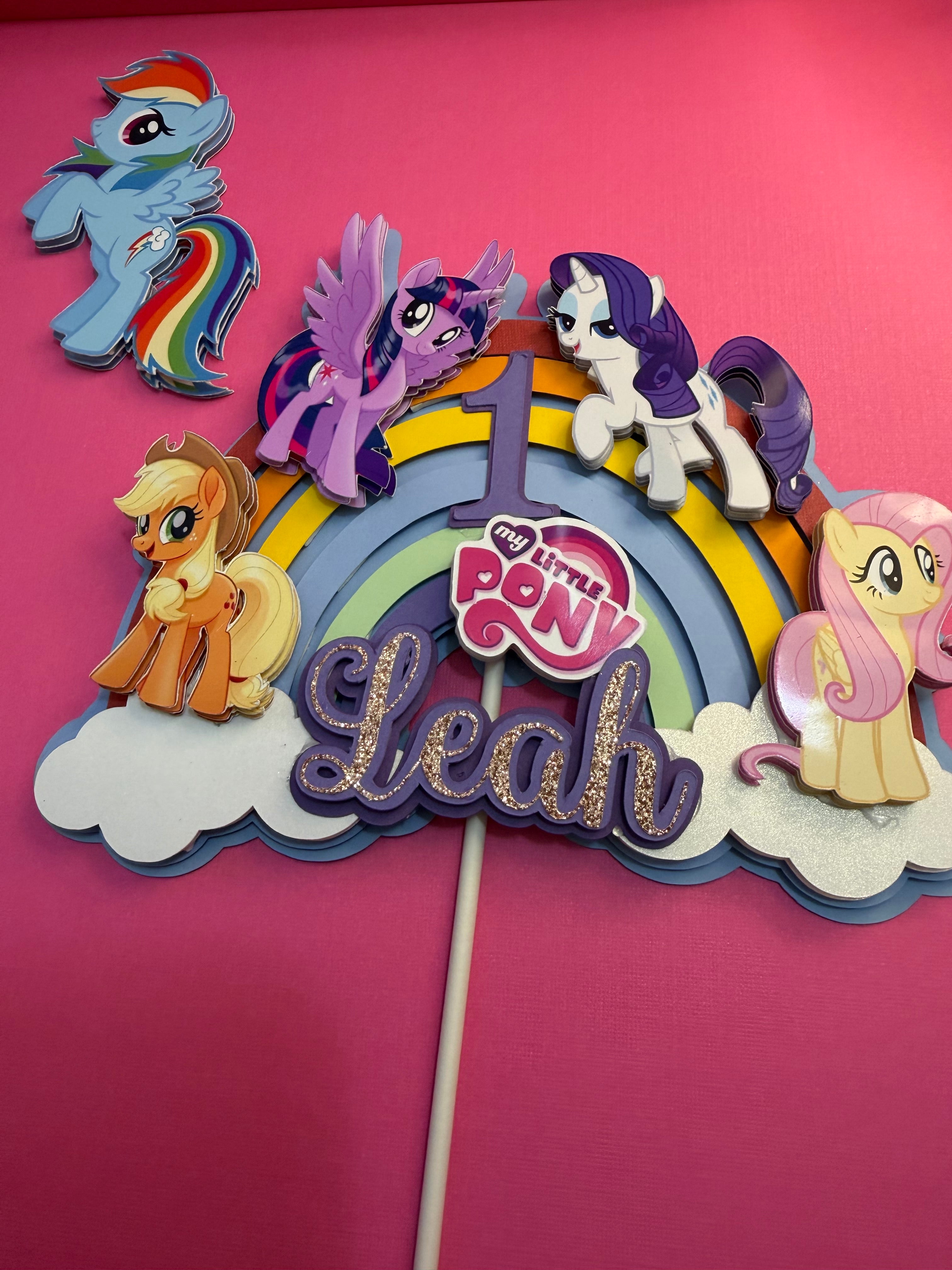 Pony caketopper