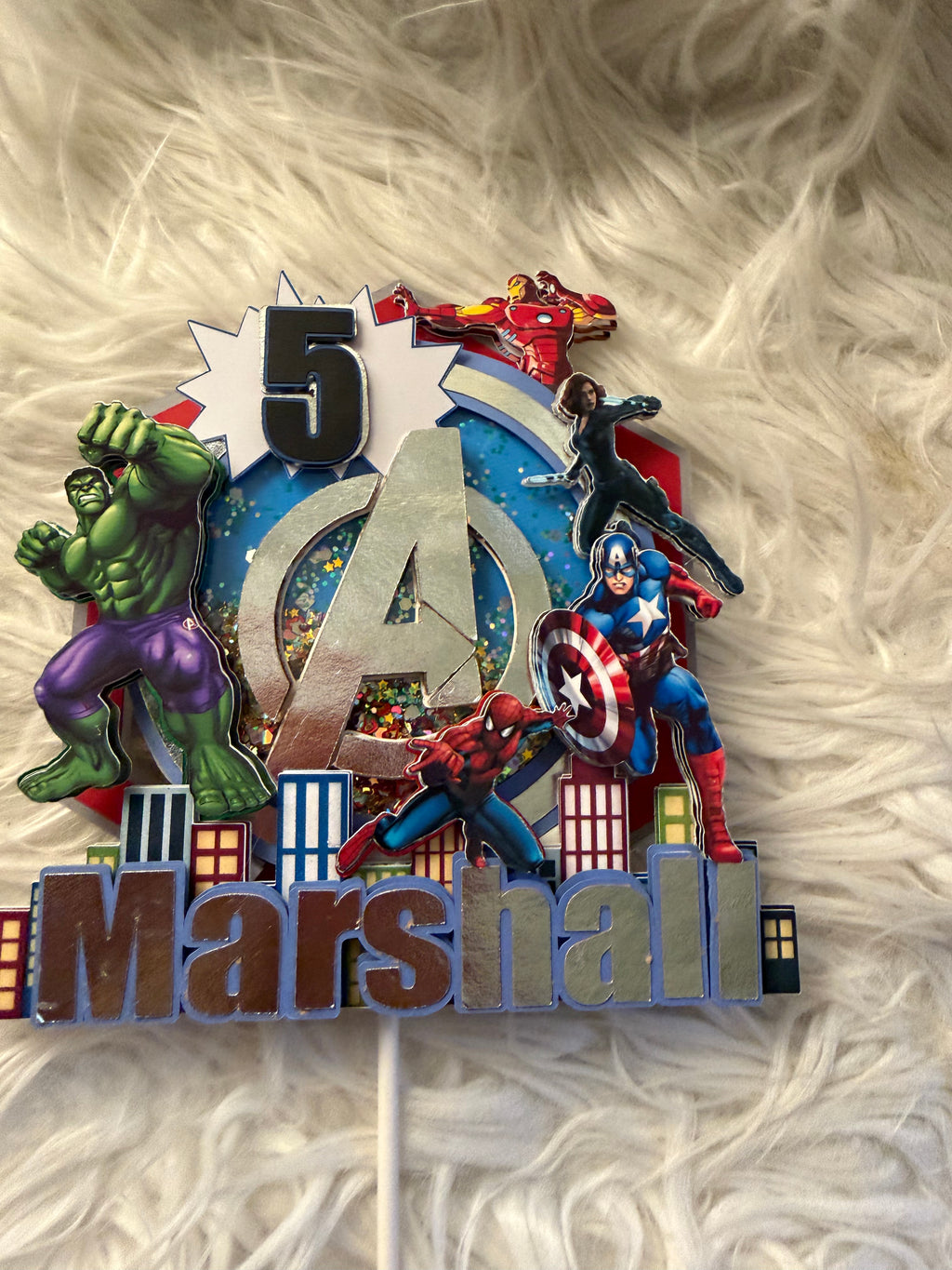 The avengers caketopper