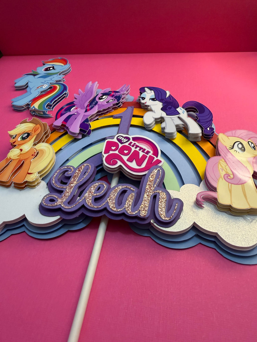 Pony caketopper