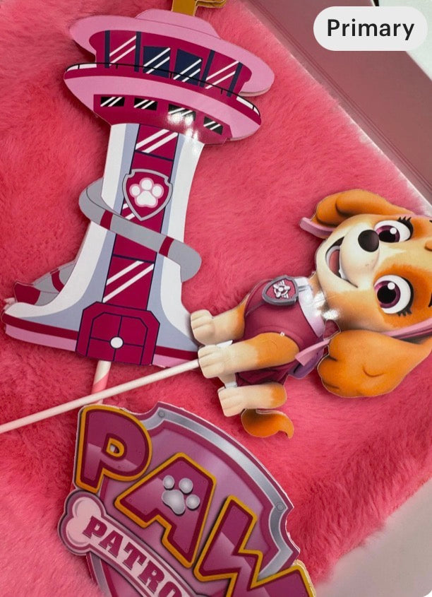 Skye paw patrol caketopper