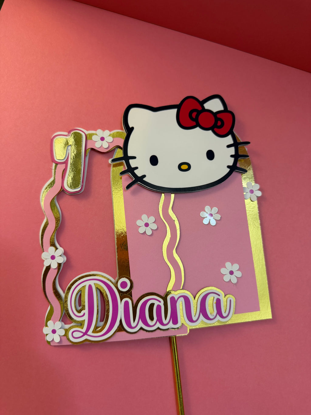 Hello kitty caketopper