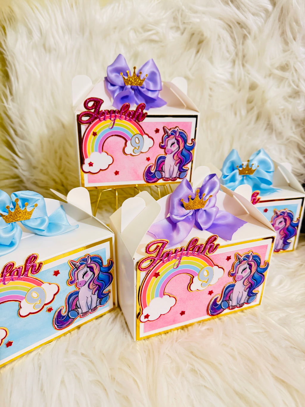 Custom unicorn Gable Box