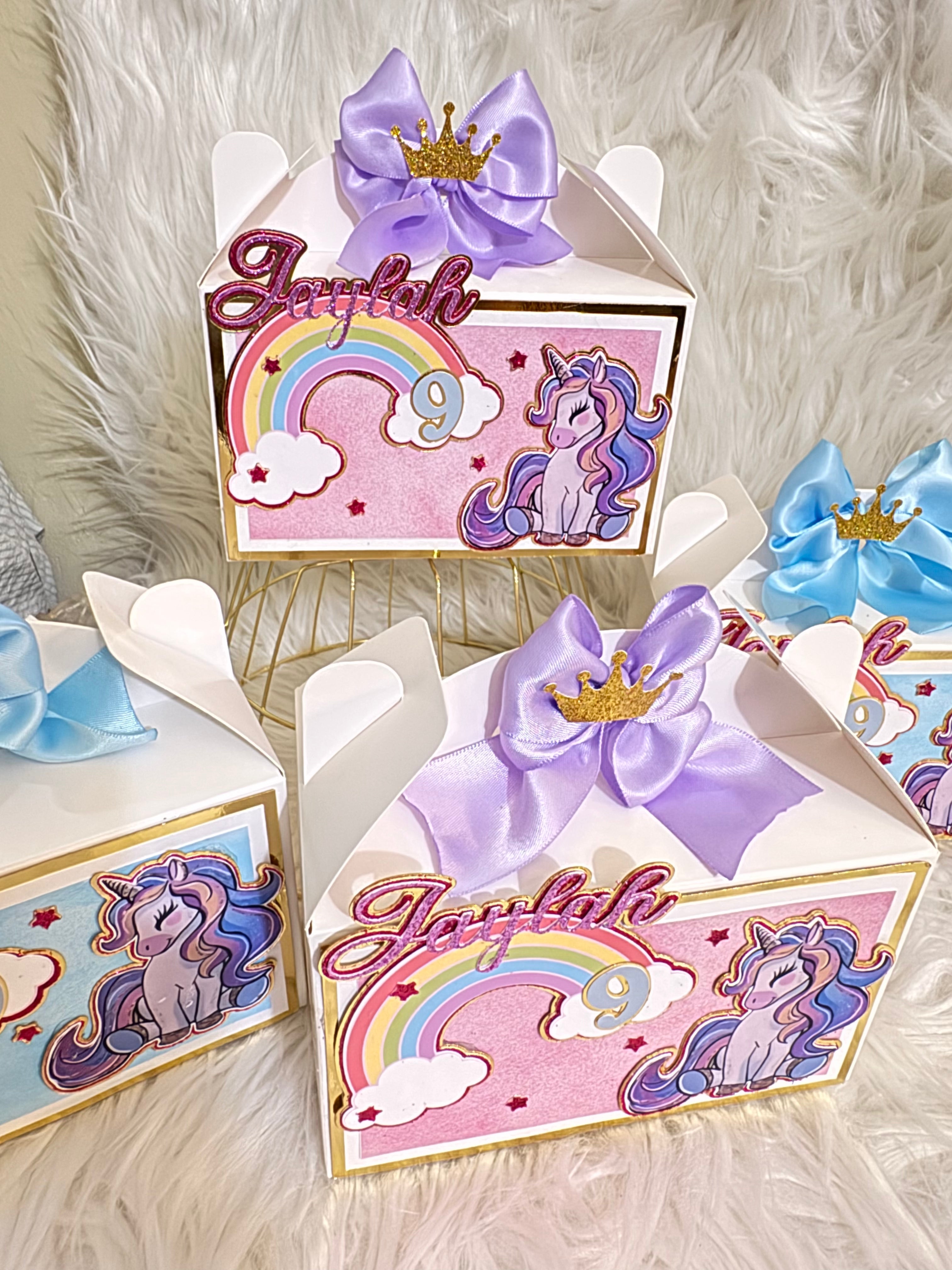 Custom unicorn Gable Box