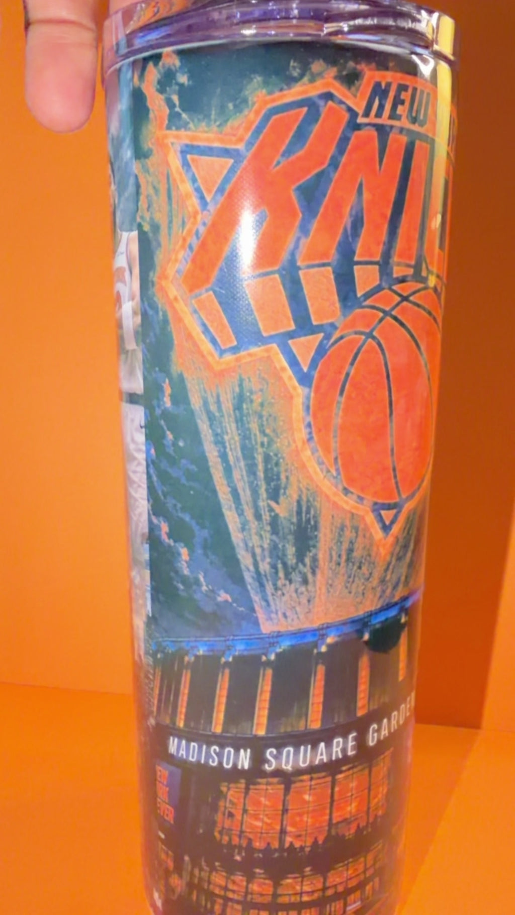 New York Knick tumbler