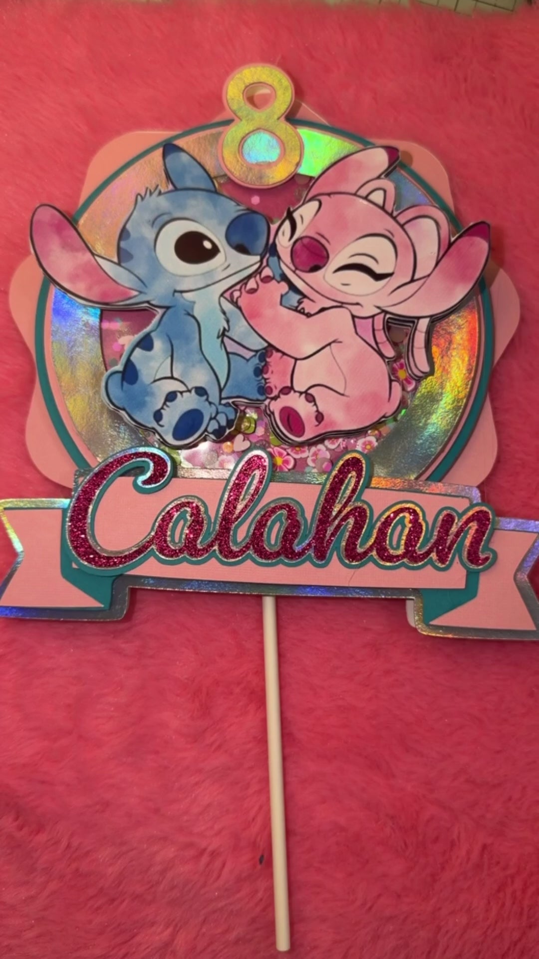 Shaker Stitch caketopper