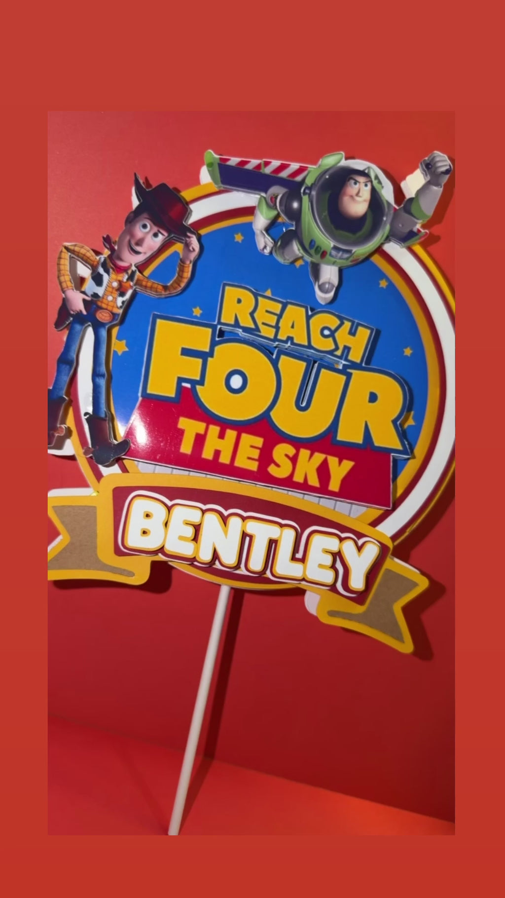 Toy Story caketopper